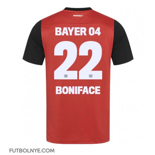 Camiseta Bayer Leverkusen Victor Boniface #22 Primera Equipación 2024-25 manga corta